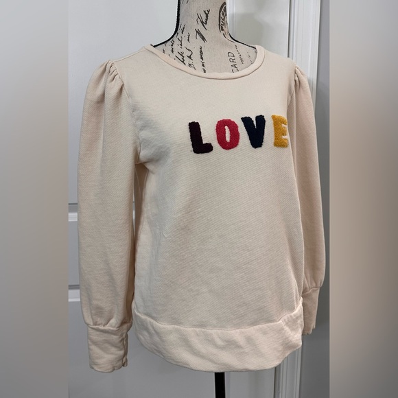 🌟LOFT Cream Sweatshirt🌟 - Picture 2 of 10